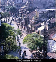 Old quarters in hanoi